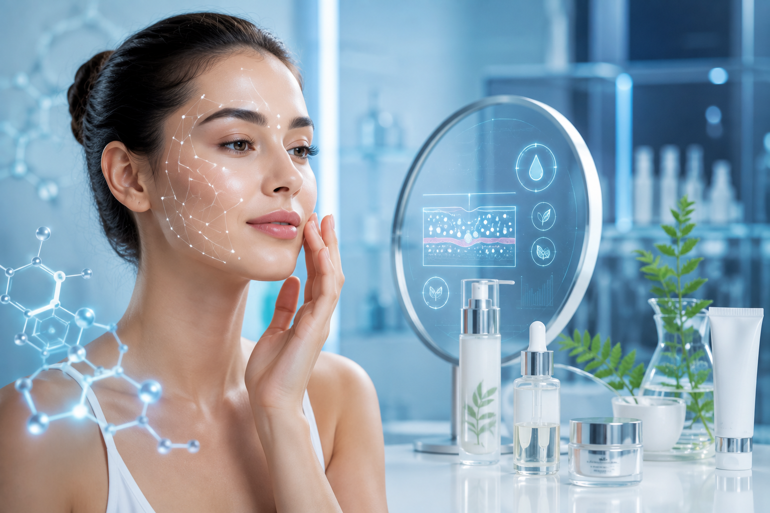 smart skincare solutions using AI skin analysis technology