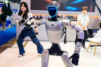 Unitree Robotics IPO Shanghai debut featuring Unitree humanoid robots