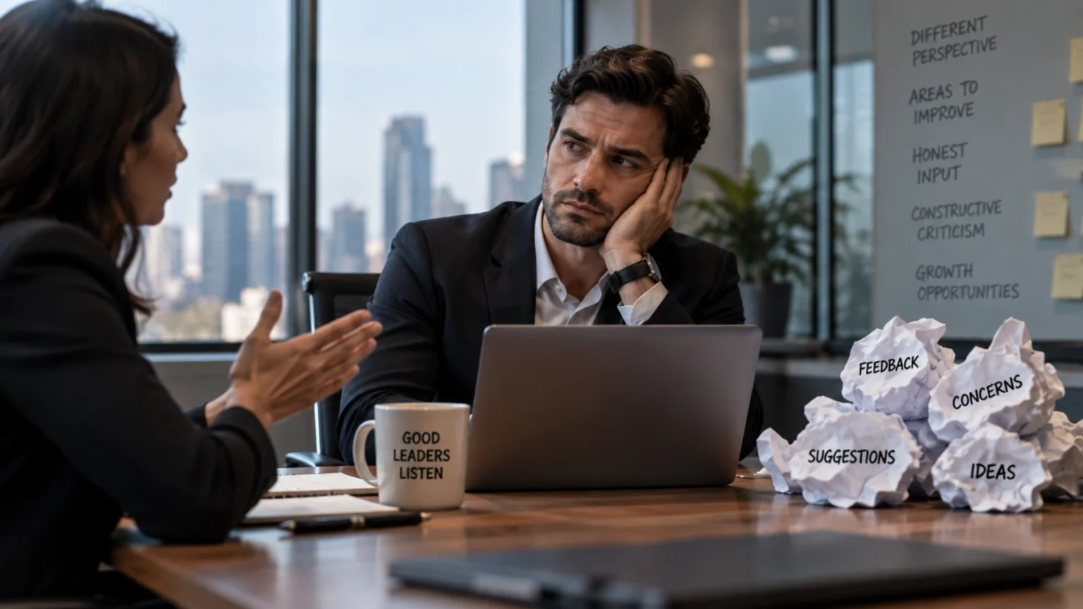 Seven reasons negative feedback in leadership often fails