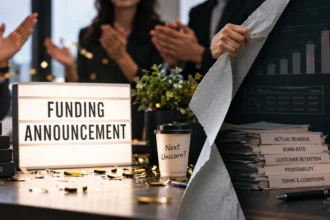 Startup funding announcements and hidden investor risks