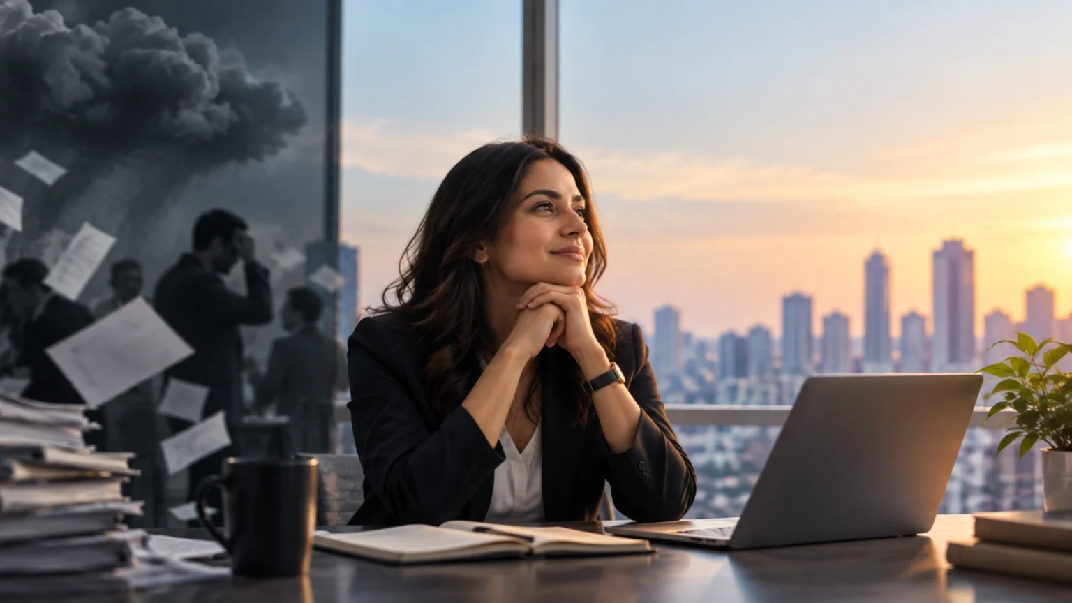 Emotional resilience helps leaders remain composed and make clear decisions under workplace pressure.