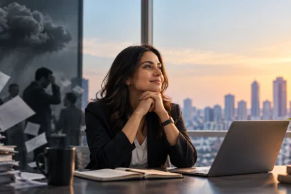 Emotional resilience helps leaders remain composed and make clear decisions under workplace pressure.